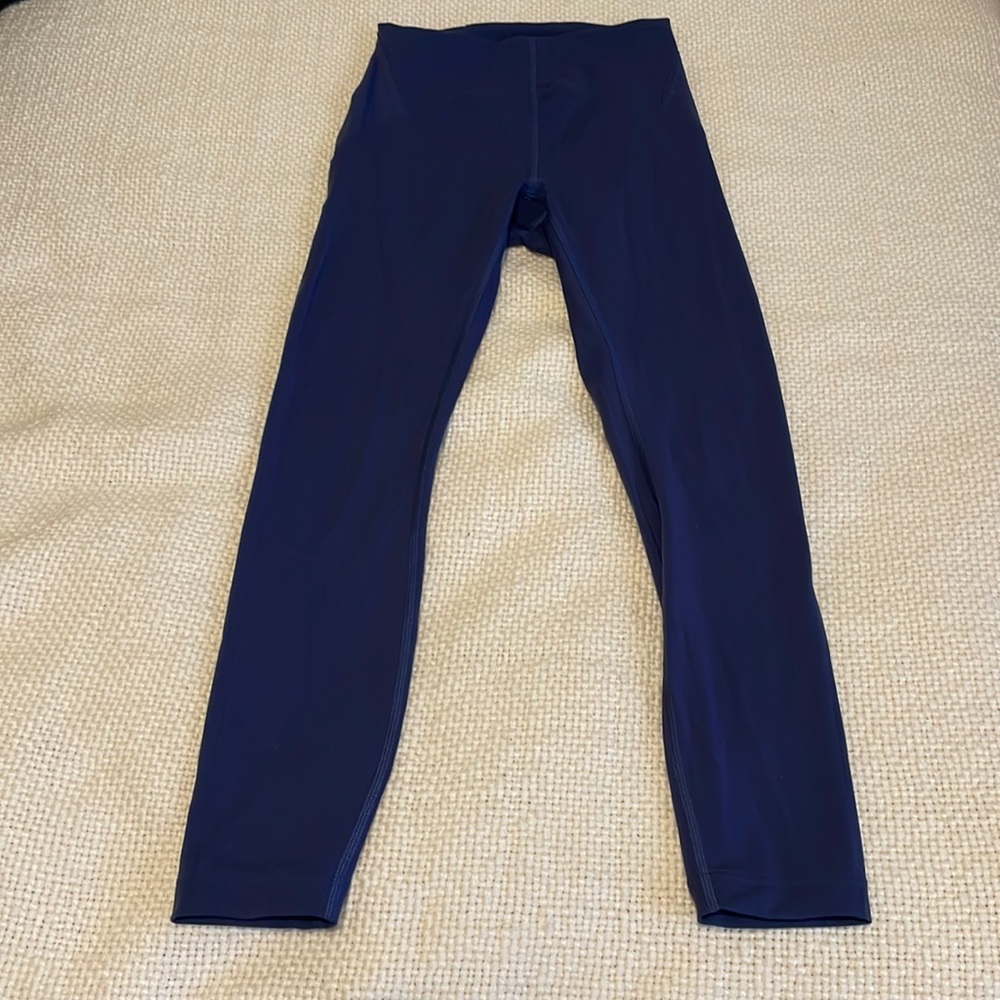 Lululemon Leggings Size 4 - Navy Blue